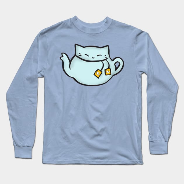 Calming Cats Long Sleeve T-Shirt by amandachenlee